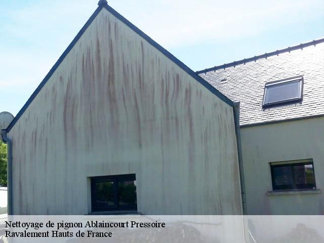 Nettoyage de pignon  ablaincourt-pressoire-80320 Ravalement Hauts de France