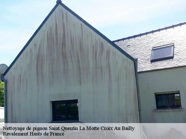 Nettoyage de pignon saint-quentin-la-motte-croix-au-bailly-80880 Ravalement Hauts de France