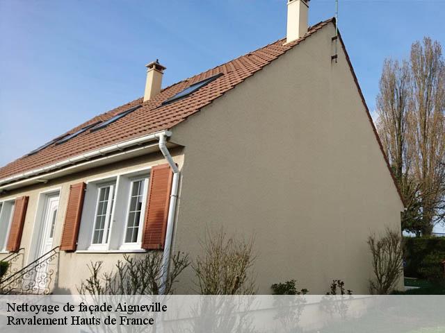 Nettoyage de façade  aigneville-80210 Ravalement Hauts de France