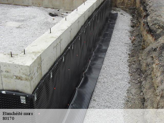 Etanchéité murs 80170